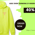 Anti Social Social Club Hoodie Over Thinking Neon Green