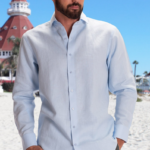 100% linen shirts