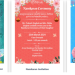 Naming ceremony invitation