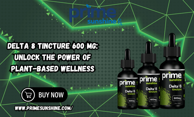 Delta 8 Tincture 600 mg