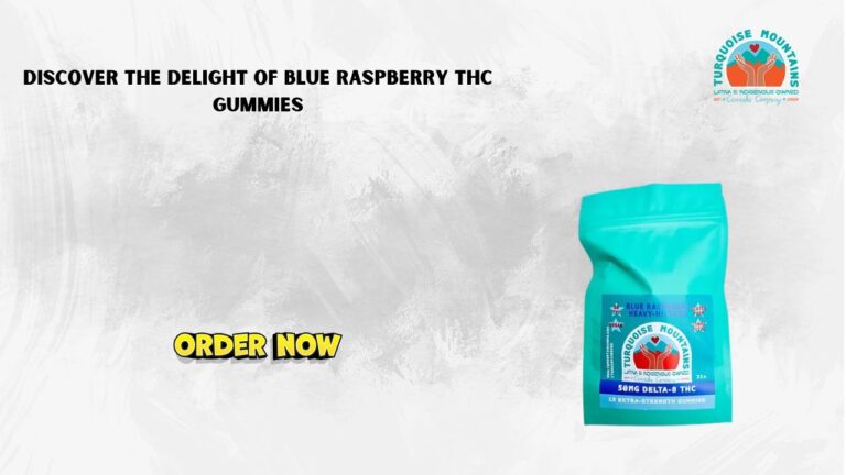 Blue Raspberry Delta-8 THC Gummies