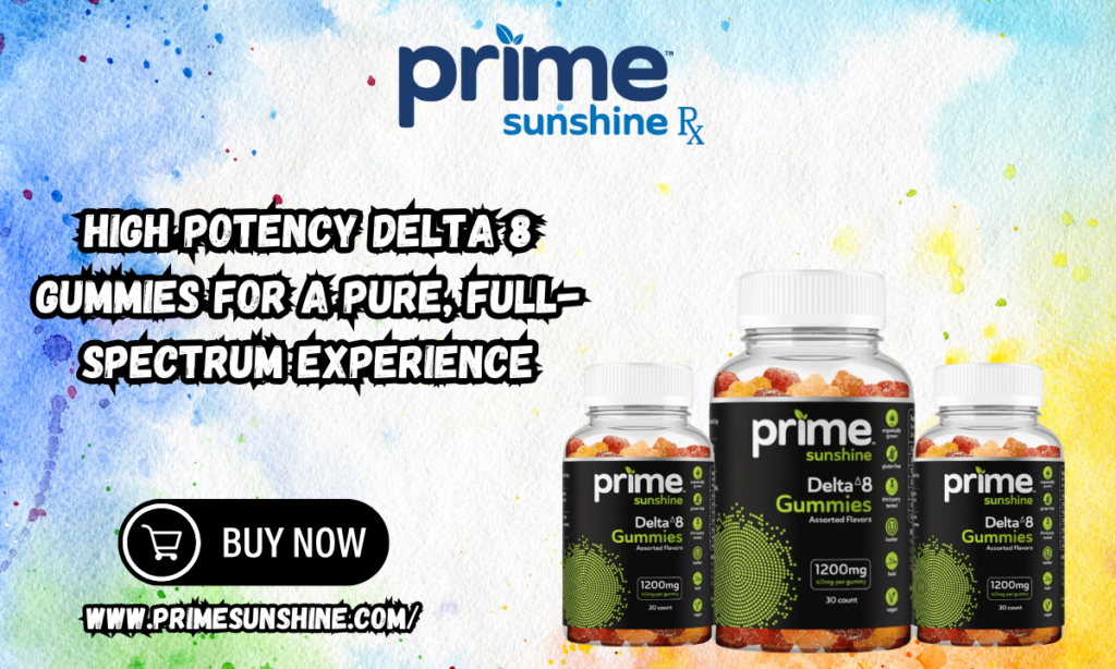 High Potency Delta 8 Gummies