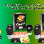 Wide Mouth Mason Jar Cure Kits