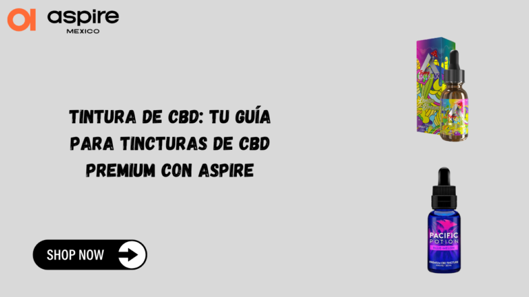 tintura de CBD