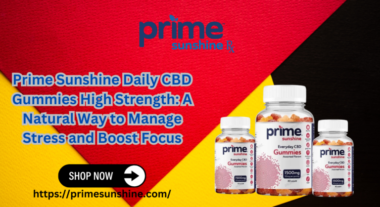 High Strength Daily CBD Gummies