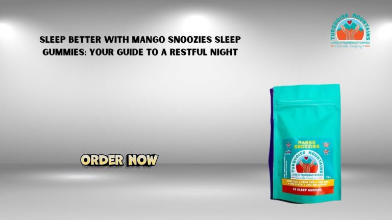 Mango Snoozies Sleep Gummies