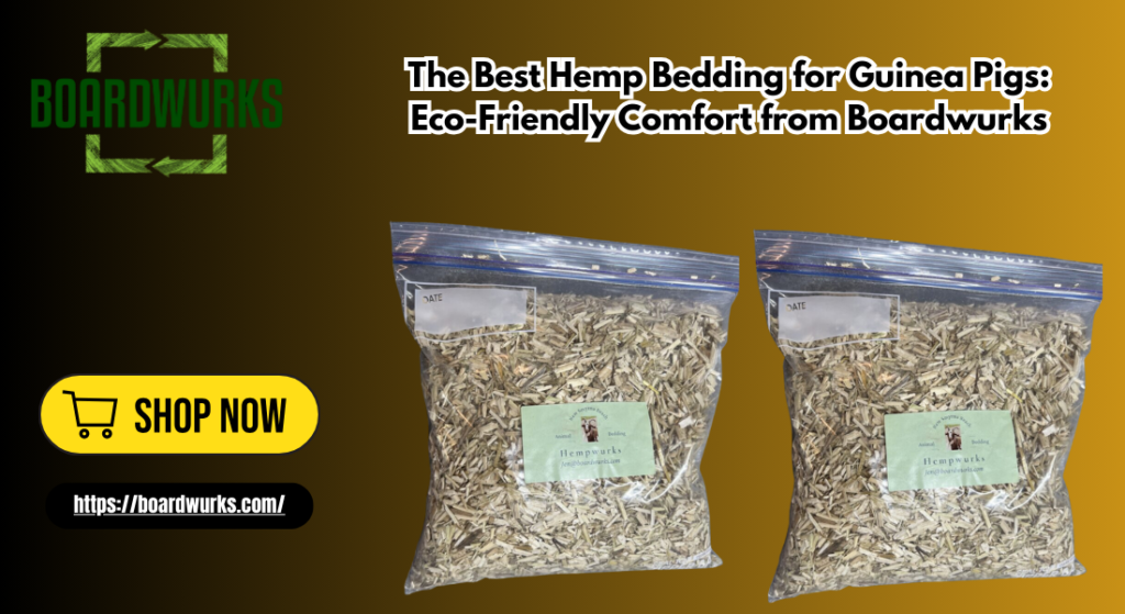 Hemp Bedding for Guinea Pigs