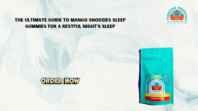 Mango Snoozies Sleep Gummies