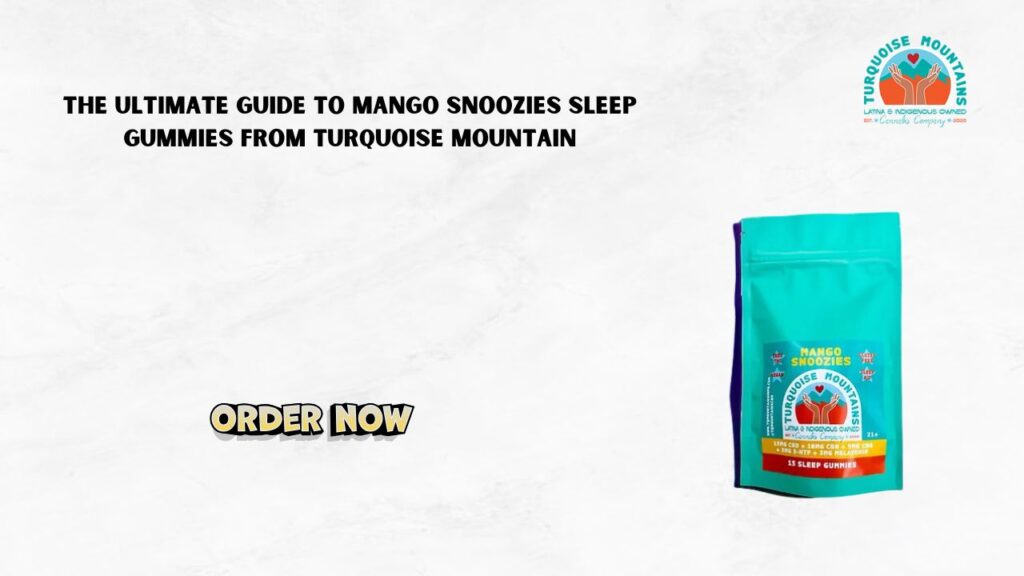 Mango Snoozies Sleep Gummies