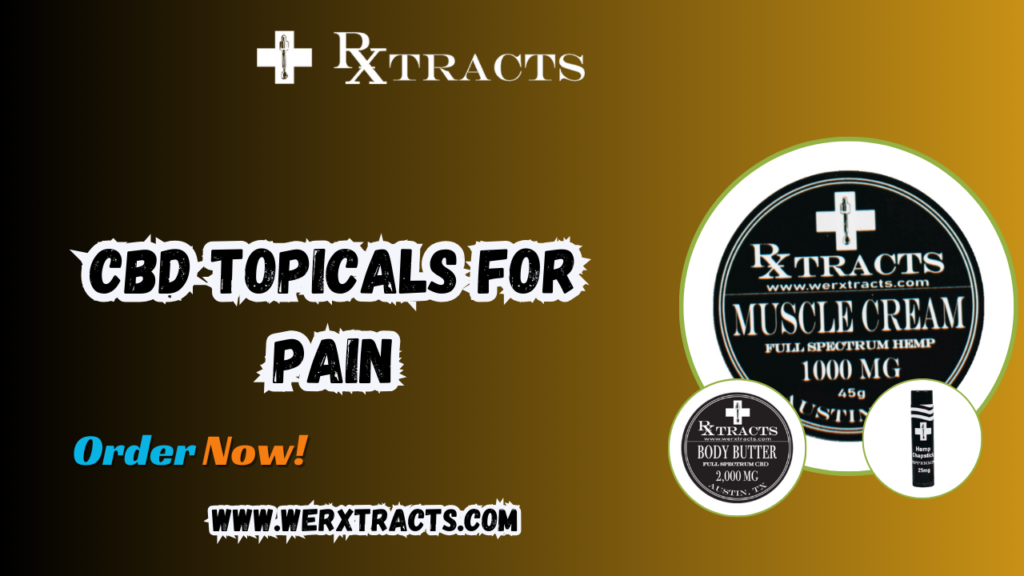 CBD topicals for pain