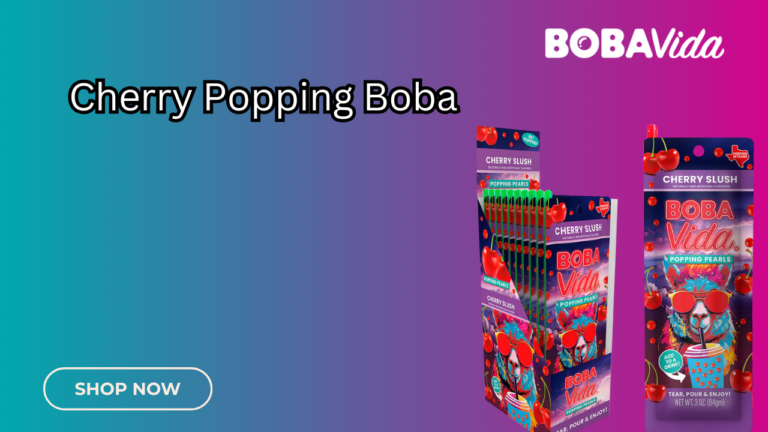 Cherry Popping Boba