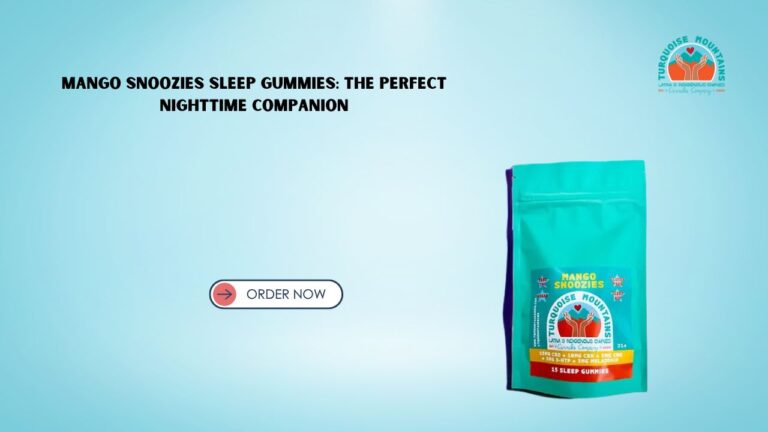 Mango Snoozies Sleep Gummies