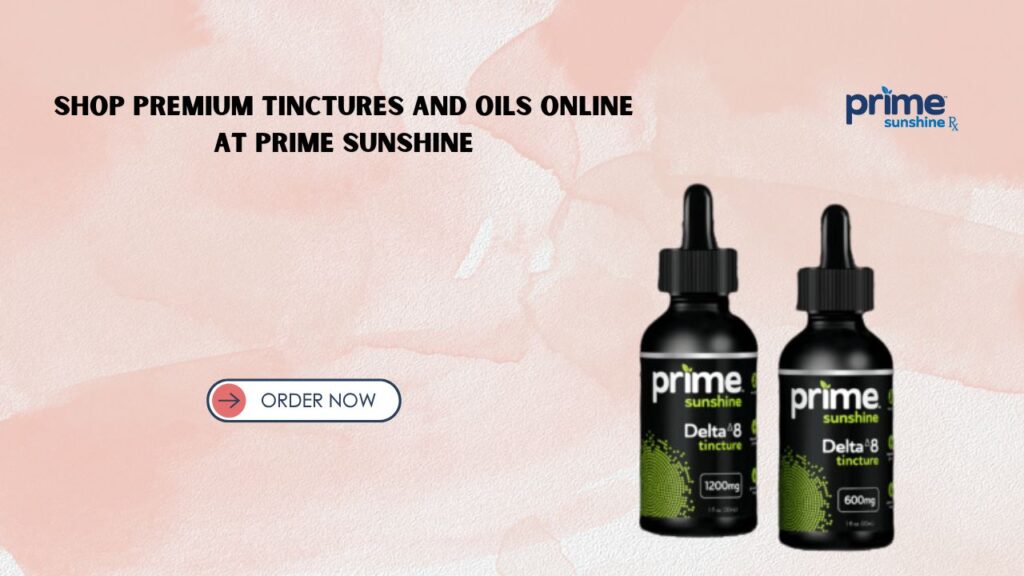 premium tinctures and oils online