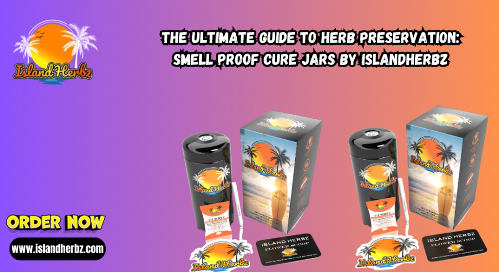 Smell Proof Cure Jars