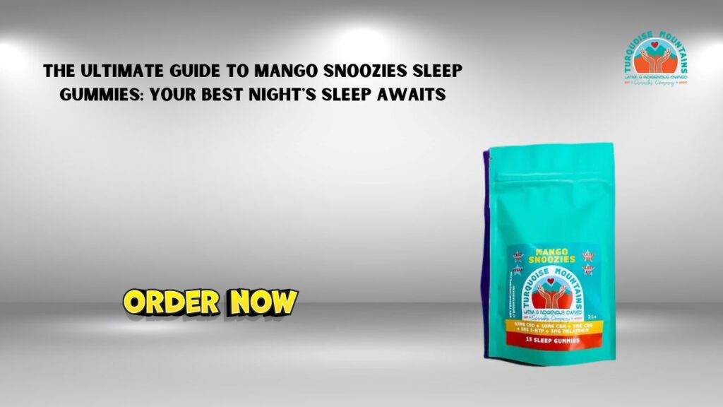 Mango Snoozies Sleep Gummies