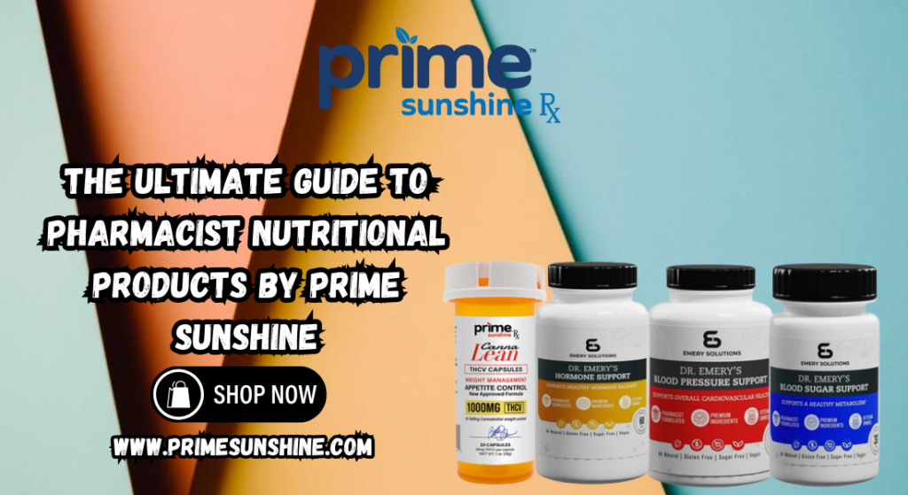 Pharmacist Nutritional Products