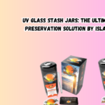 UV Glass Stash Jars