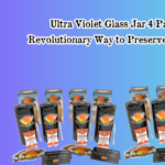 Ultra Violet Glass Jar 4 Pack