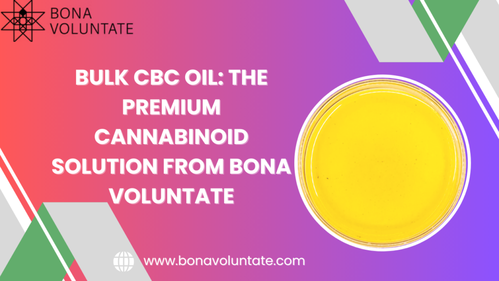 Bulk CBC Oil