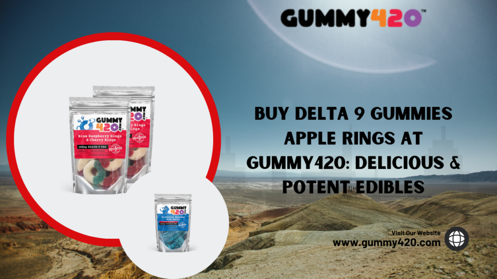 Delta 9 Gummy Apple Rings