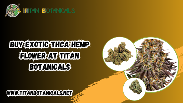 Buy Exotic THCA Hemp Flower