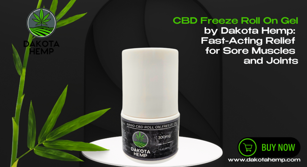 CBD Freeze Roll On Gel