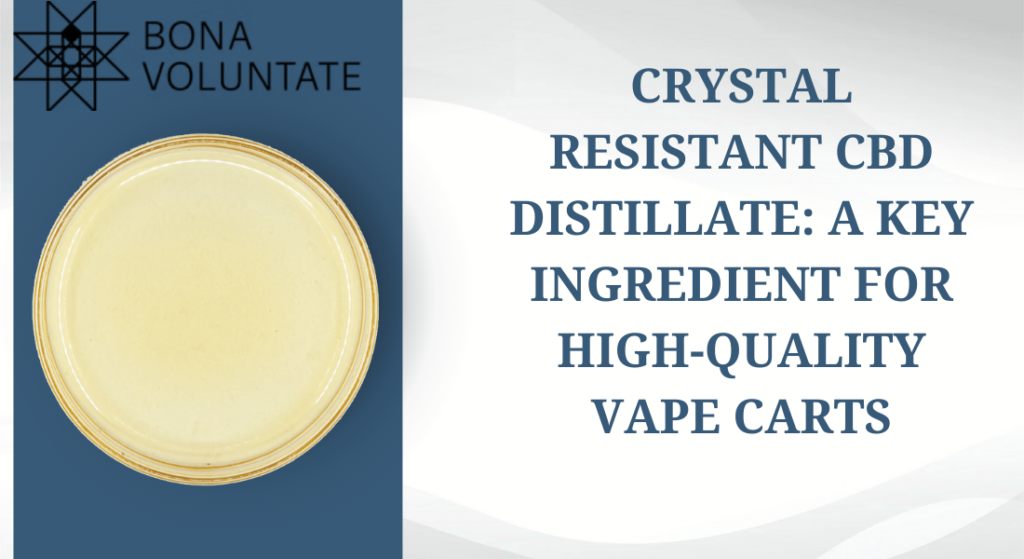 Crystal Resistant CBD Distillate