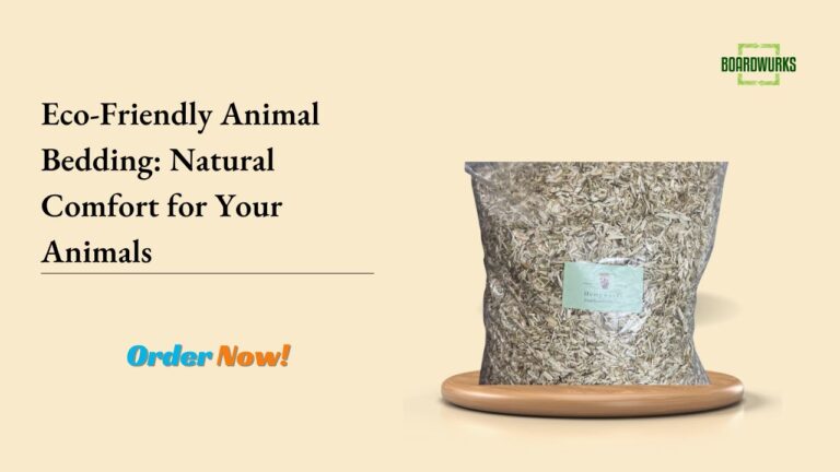 Eco-Friendly Animal Bedding