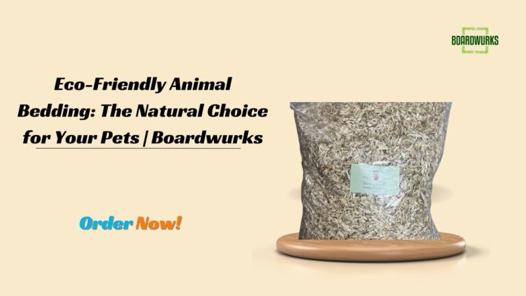 Eco-Friendly Animal Bedding