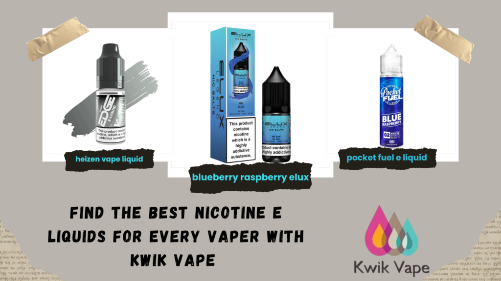 Nicotine e liquids