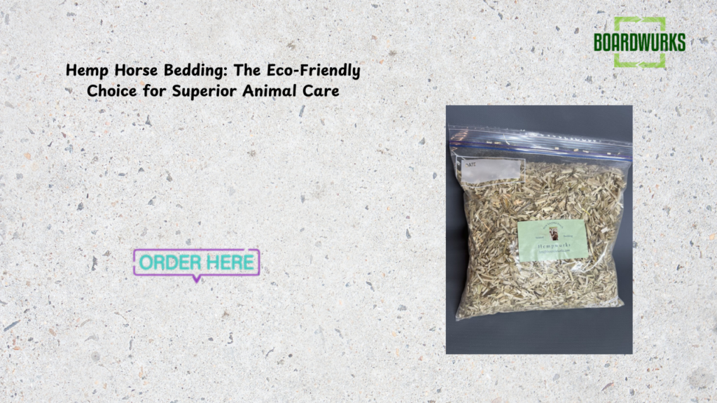 hemp horse bedding