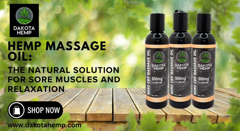 CBD Massage Oil