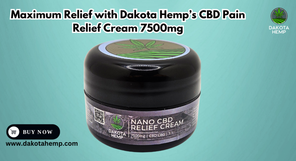 CBD Pain Relief Cream 7500mg