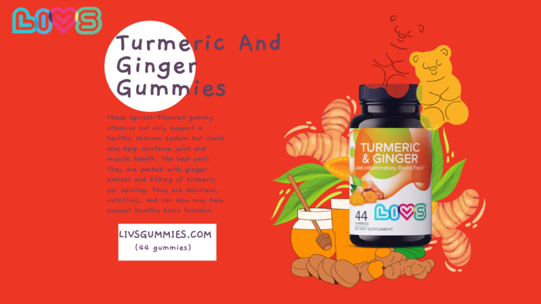 Turmeric and Ginger Gummies