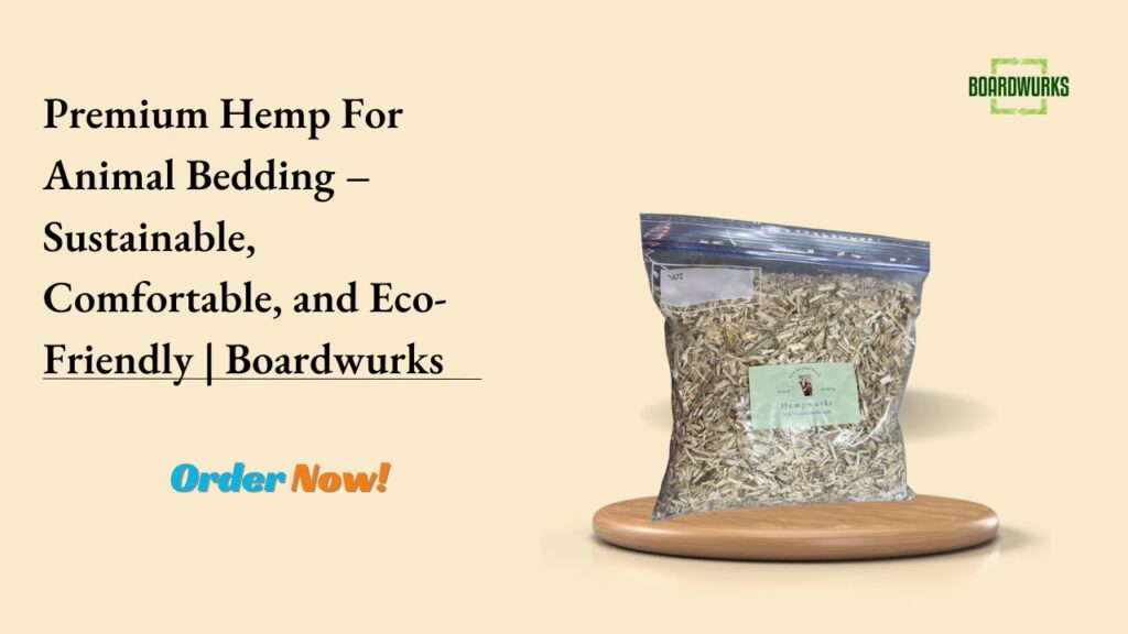 Hemp For Animal Bedding