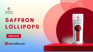 Saffron-Lollipops