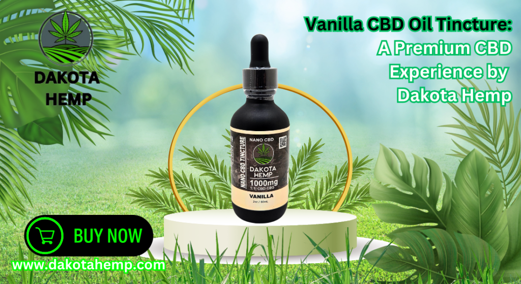 Vanilla CBD Oil Tincture