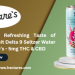 Enjoy the Refreshing Taste of Dragon Fruit Delta 9 Seltzer Water by Hectare’s - 5mg THC & CBD