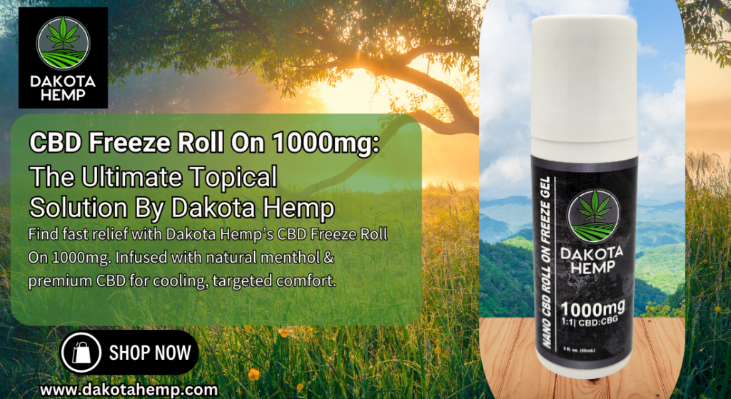 CBD Freeze Roll On 1000mg