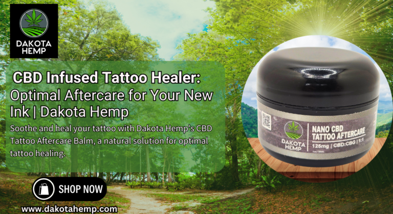 CBD Infused Tattoo Healer