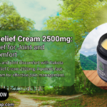 CBD Pain Relief Cream 2500mg