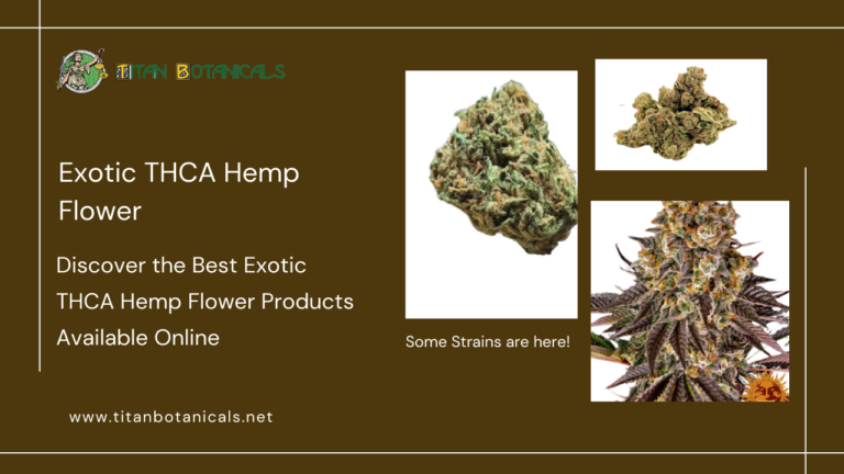 Exotic THCA Hemp Flower