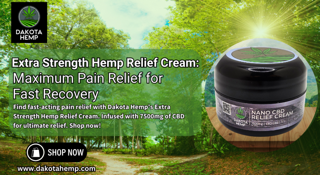 Extra Strength Hemp Relief Cream