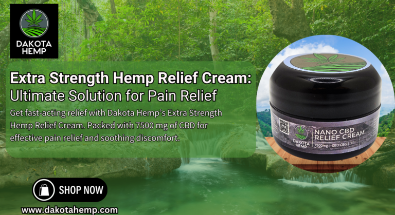 Extra Strength Hemp Relief Cream