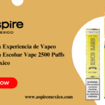 Desbloquea la Experiencia de Vapeo Definitiva con Escobar Vape 2500 Puffs en Aspire Mexico