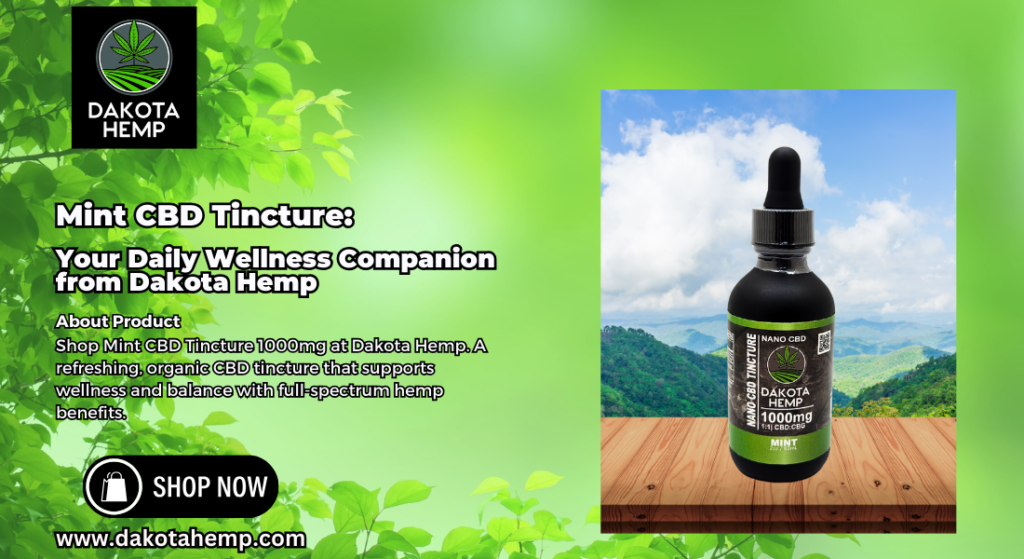 Mint CBD Tincture