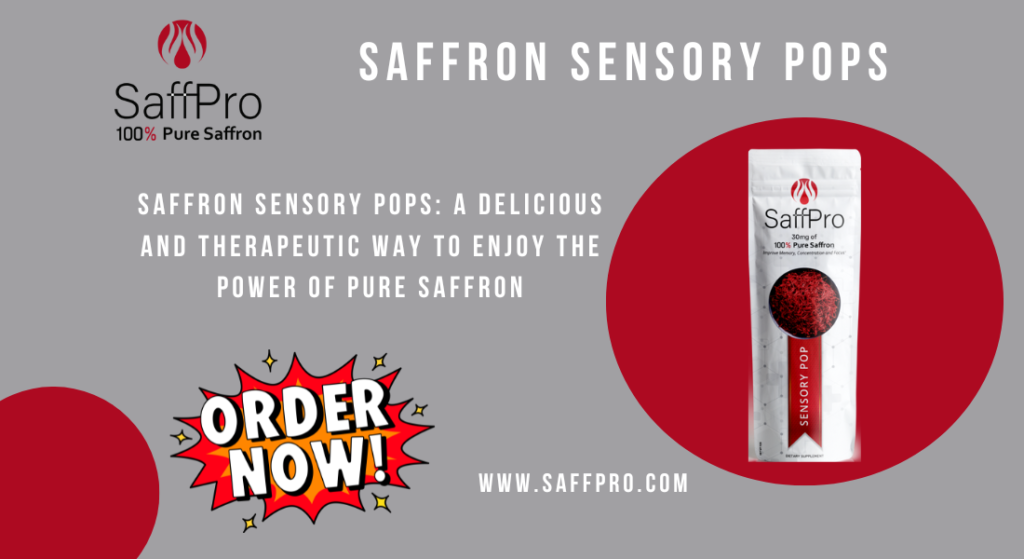 Saffron Sensory Pops