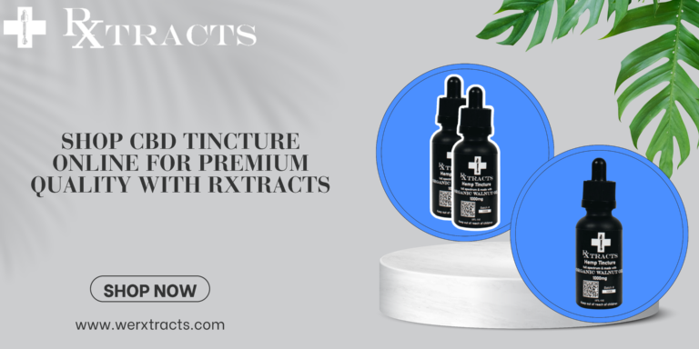 Shop CBD Tincture Online