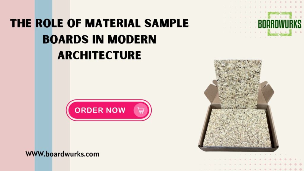 building material sample board