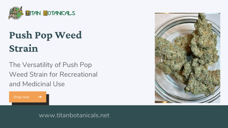 Push Pop Weed Strain